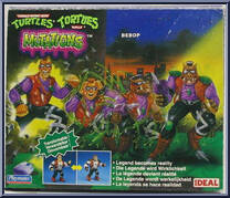 Mutatin' Bebop from Teenage Mutant Ninja Turtles - Mutations manufactured by Playmates [Back]
