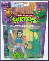 Casey Jones [Walmart Reissue] from Teenage Mutant Ninja Turtles - 1996 - Basic Figures manufactured by Playmates [Front]