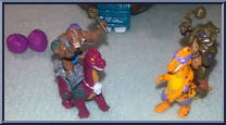 Turtle-Top - Cave Bebop's Dino Playset (with Cards) from Teenage Mutant Ninja Turtles - Mini Mutants manufactured by Playmates [Loose]