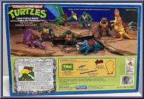 Cave Turtle Raph (with Tubular Pterodactyl) from Teenage Mutant Ninja Turtles - Cave Turtles manufactured by Playmates [Back]
