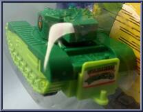 Churchill British Tank  from Teenage Mutant Ninja Turtles - Mini Mutants - Japanese Exclusives manufactured by Playmates [Front]