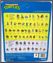 Classic Rocker Leo from Teenage Mutant Ninja Turtles - Rock 'N Rollin' Turtles manufactured by Playmates [Back]