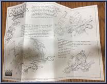 Cyclone Cycle from Teenage Mutant Ninja Turtles - Super-Mutants manufactured by Playmates [Instructions]