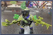 Delta Team Don from Teenage Mutant Ninja Turtles - Mutant Military II manufactured by Playmates [Loose]