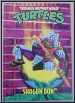 Shogun Don (with Card) from Teenage Mutant Ninja Turtles - Shogun Turtles manufactured by Playmates [Card]