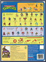Donatello (with Storage Shell) from Teenage Mutant Ninja Turtles - Storage Shell Turtles manufactured by Playmates [Back]
