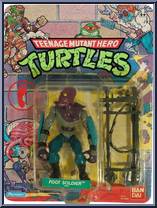 Foot Soldier from Teenage Mutant Ninja Turtles - 1988 - Basic Figures manufactured by Playmates [Front]