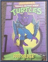 Foot Soldier [Reissue] from Teenage Mutant Ninja Turtles - 1994 - Basic Figures (with Cards) manufactured by Playmates [Card]