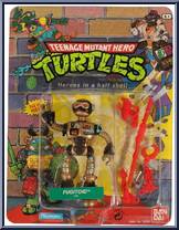 Fugitoid from Teenage Mutant Ninja Turtles - 1990 - Basic Figures manufactured by Playmates [Front]