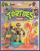 Fugitoid from Teenage Mutant Ninja Turtles - 1990 - Basic Figures manufactured by Playmates [Front]
