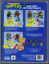 Gags, Jokes and Crazy Weapons #1 from Teenage Mutant Ninja Turtles - 1988 - Accessories manufactured by Playmates [Back]