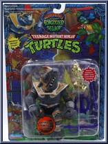 Gatekeeper Rocksteady from Teenage Mutant Ninja Turtles - Warriors of the Forgotten Sewer manufactured by Playmates [Front]