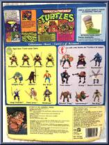General Traag from Teenage Mutant Ninja Turtles - 1989 - Basic Figures manufactured by Playmates [Back]