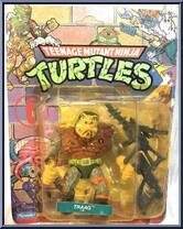 General Traag from Teenage Mutant Ninja Turtles - 1989 - Basic Figures manufactured by Playmates [Front]