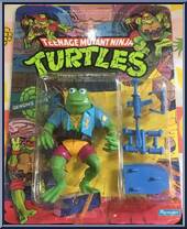Genghis Frog from Teenage Mutant Ninja Turtles - 1989 - Basic Figures manufactured by Playmates [Front]