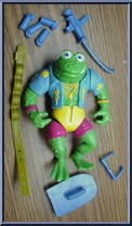Genghis Frog from Teenage Mutant Ninja Turtles - 1989 - Basic Figures manufactured by Playmates [Loose]