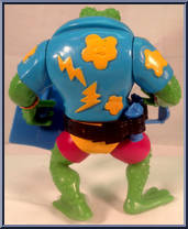 Genghis Frog from Teenage Mutant Ninja Turtles - 1989 - Basic Figures manufactured by Playmates [Loose]