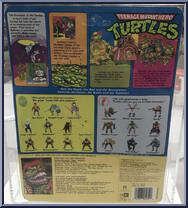 Leatherhead from Teenage Mutant Ninja Turtles - 1989 - Basic Figures manufactured by Playmates [Back]