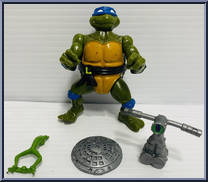 Headdroppin' Leo from Teenage Mutant Ninja Turtles - Headdroppin' Dudes manufactured by Playmates [Loose]