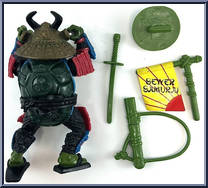 Leo, the Sewer Samurai from Teenage Mutant Ninja Turtles - Disguised Turtles manufactured by Playmates [Loose]