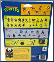 Leo, the Sewer Samurai from Teenage Mutant Ninja Turtles - Disguised Turtles manufactured by Playmates [Back]
