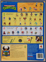 Leo, the Sewer Samurai from Teenage Mutant Ninja Turtles - Disguised Turtles manufactured by Playmates [Back]