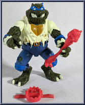 Leo as the Wolfman from Teenage Mutant Ninja Turtles - Universal Studios Monsters manufactured by Playmates [Loose]