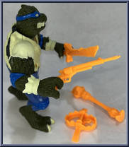 Leo as the Wolfman from Teenage Mutant Ninja Turtles - Universal Studios Monsters manufactured by Playmates [Loose]
