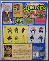 Michaelangelo from Teenage Mutant Ninja Turtles - 1988 - Basic Figures manufactured by Playmates [Back]