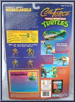 Mighty Mech Michaelangelo from Teenage Mutant Ninja Turtles - Coil Force manufactured by Playmates [Back]