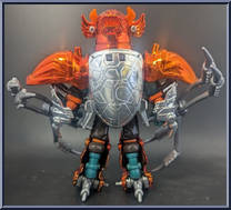 Metal Mutant Michaelangelo from Teenage Mutant Ninja Turtles - Metal Mutants manufactured by Playmates [Loose]