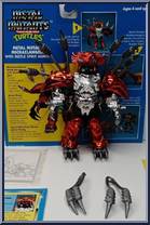 Metal Mutant Michaelangelo from Teenage Mutant Ninja Turtles - Metal Mutants manufactured by Playmates [Loose]