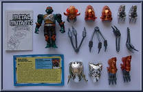 Metal Mutant Michaelangelo from Teenage Mutant Ninja Turtles - Metal Mutants manufactured by Playmates [Loose]