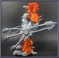 Metal Mutant Michaelangelo from Teenage Mutant Ninja Turtles - Metal Mutants manufactured by Playmates [Loose]