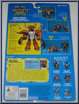 Metal Mutant Michaelangelo from Teenage Mutant Ninja Turtles - Metal Mutants manufactured by Playmates [Back]