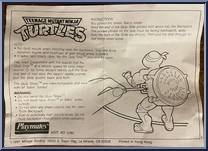 Talkin' Michaelangelo from Teenage Mutant Ninja Turtles - Talkin' Turtles manufactured by Playmates [Instructions]