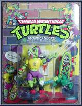 Mondo Gecko from Teenage Mutant Ninja Turtles - 1990 - Basic Figures manufactured by Playmates [Front]
