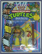 Movie Star Don from Teenage Mutant Ninja Turtles - Movie Star Turtles manufactured by Playmates [Front]