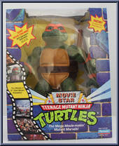 Movie Star Mike from Teenage Mutant Ninja Turtles - Giant Movie Star Turtles manufactured by Playmates [Front]