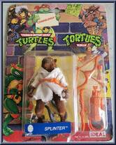 Movie Star Splinter from Teenage Mutant Ninja Turtles - Movie Star Turtles manufactured by Playmates [Front]