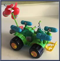 Muta-Ski from Teenage Mutant Ninja Turtles - Mutations - Accessories manufactured by Playmates [Loose]