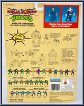 Mutatin' Shredder [Reissue] from Teenage Mutant Ninja Turtles - 10th Anniversary - Ninja Power manufactured by Playmates [Back]