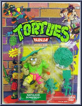 Napoleon Bonafrog from Teenage Mutant Ninja Turtles - 1990 - Basic Figures manufactured by Playmates [Front]