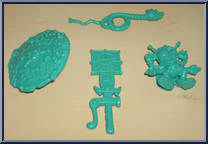 Napoleon Bonafrog from Teenage Mutant Ninja Turtles - 1990 - Basic Figures manufactured by Playmates [Loose]