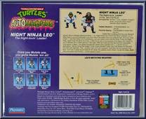 Night Ninja Leo [Reissue] from Teenage Mutant Ninja Turtles - Auto Mutations manufactured by Playmates [Back]