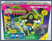 Night Ninja Leo from Teenage Mutant Ninja Turtles - Auto Mutations manufactured by Playmates [Front]