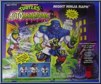 Night Ninja Raph from Teenage Mutant Ninja Turtles - Auto Mutations manufactured by Playmates [Front]