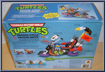 Psycho Cycle from Teenage Mutant Ninja Turtles - 1990 - Accessories manufactured by Playmates [Back]