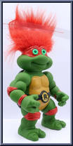 Raph from Teenage Mutant Ninja Turtles - Giant Trolls manufactured by Playmates [Loose]