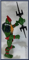 Supermutant Raphael from Teenage Mutant Ninja Turtles - Super-Mutants manufactured by Playmates [Loose]